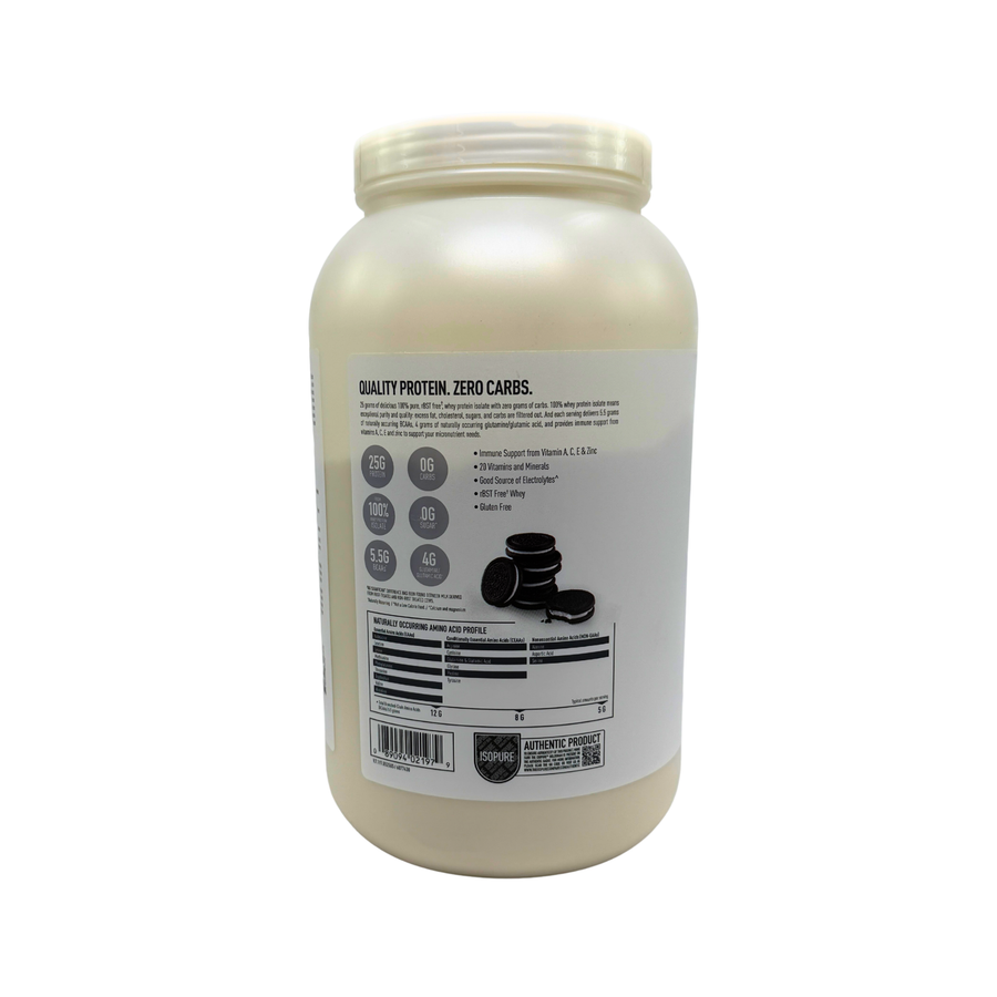 Isopure 25 g Zero / Low Carb (3 Lbs) en República Dominicana