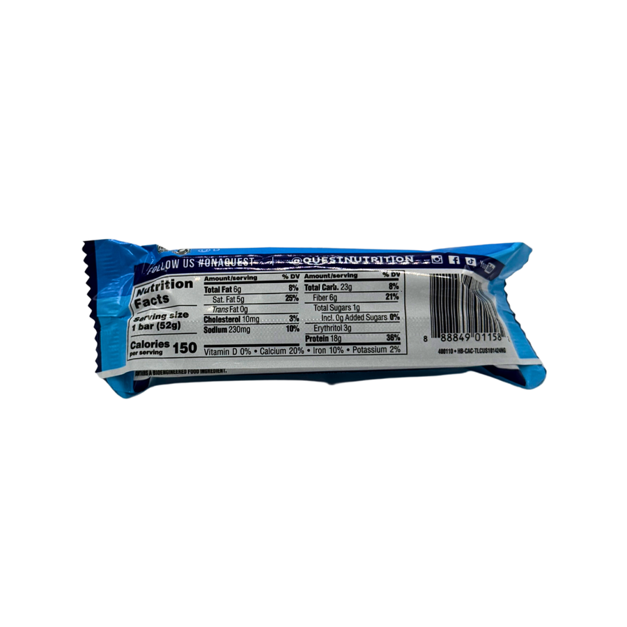 QUEST Crispy Protein Bar Cookies and Cream