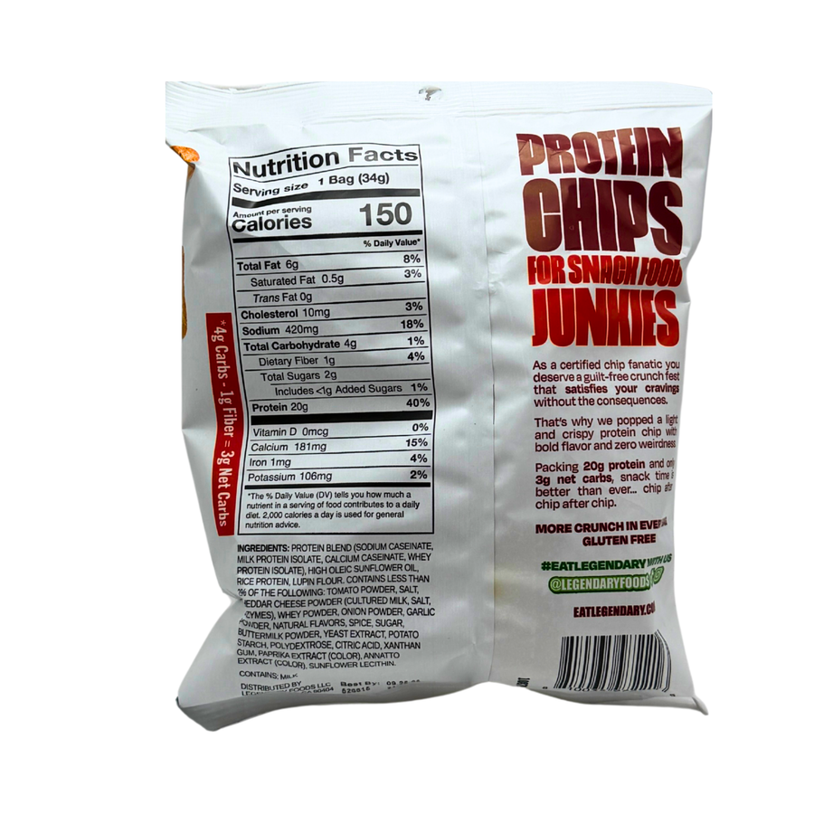 Legendary Protein Chips