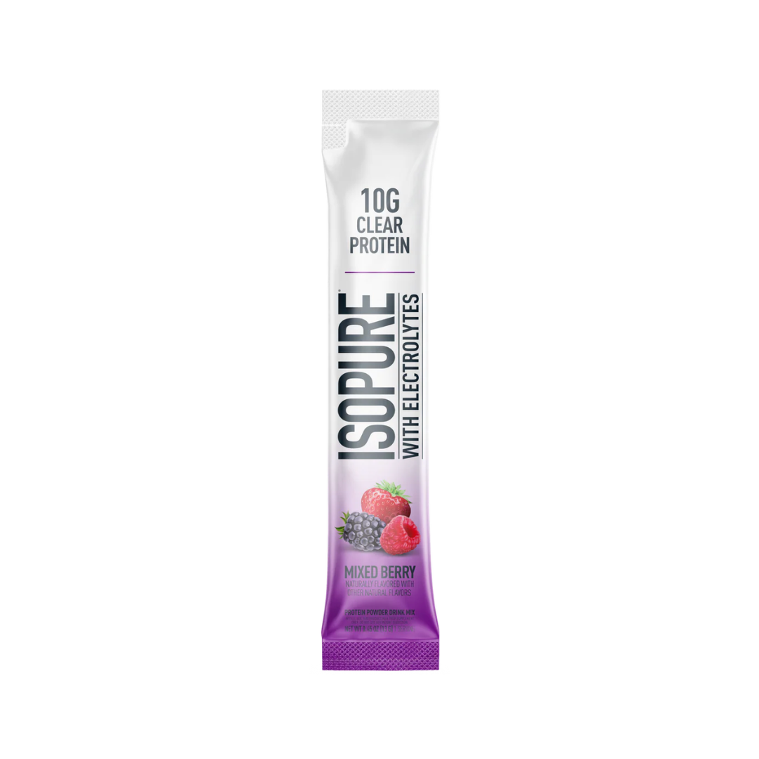 Isopure Clear Protein with Electrolytes Stick