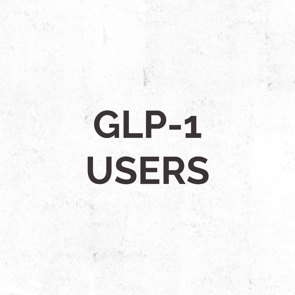 Para personas usando GLP 1