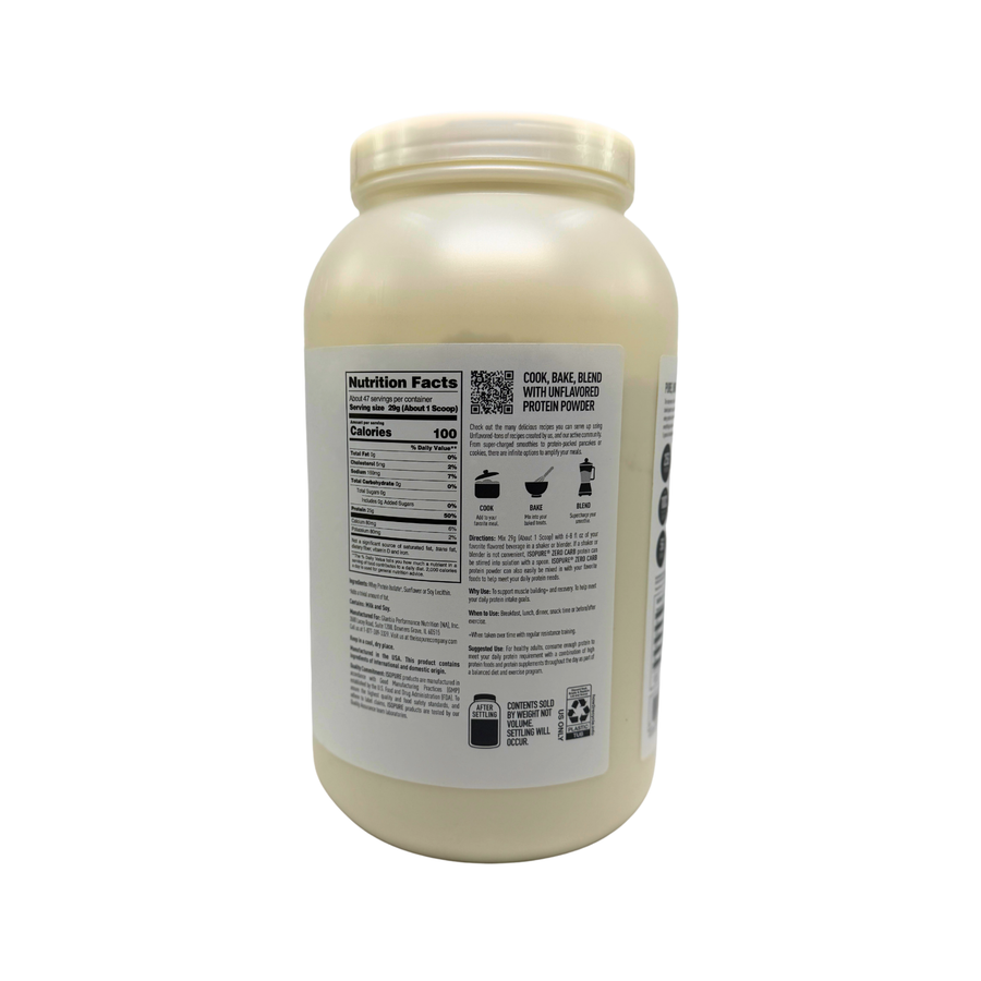 Isopure 25 g Zero / Low Carb (3 Lbs) en República Dominicana