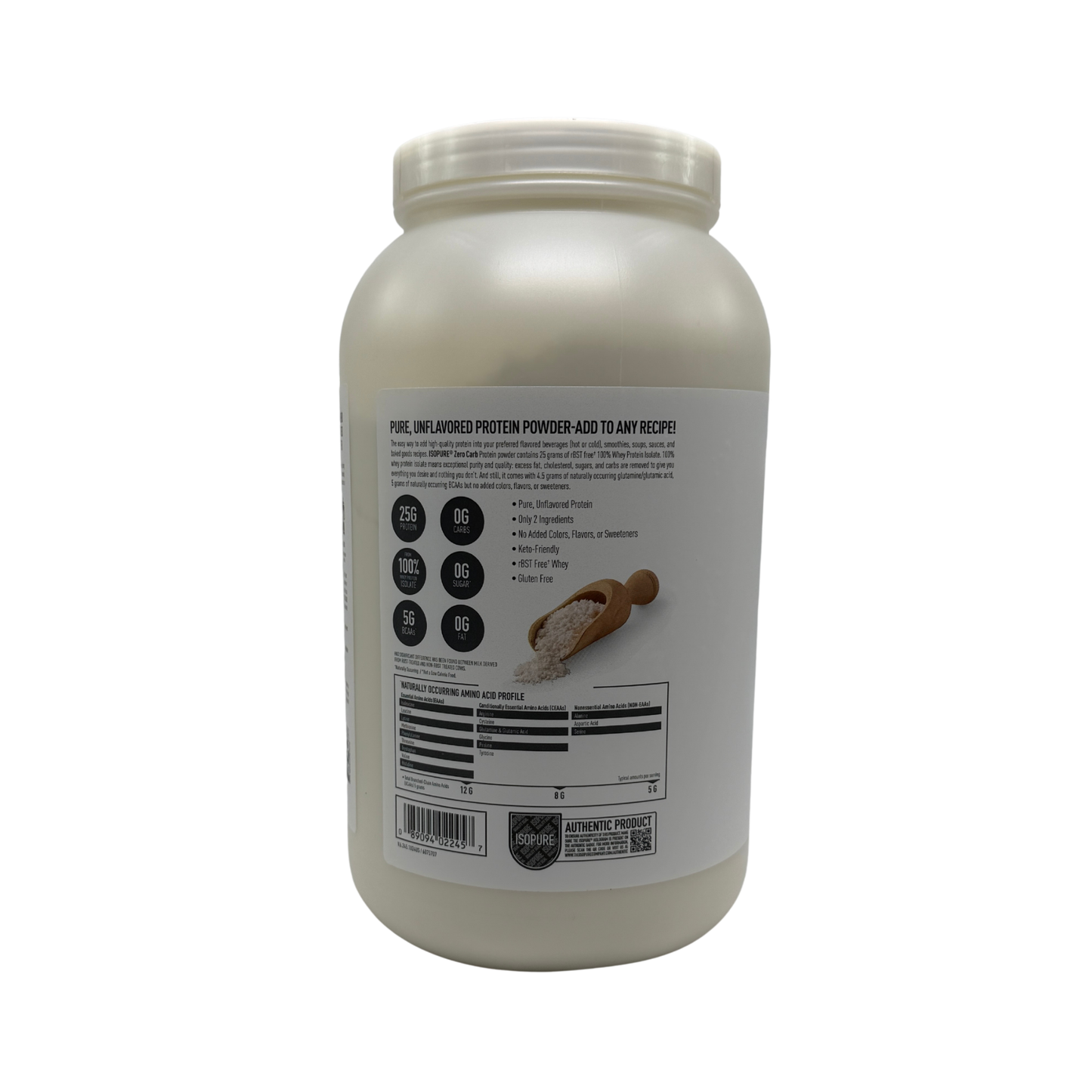 Isopure Zero / Low Carb (3 Lbs)