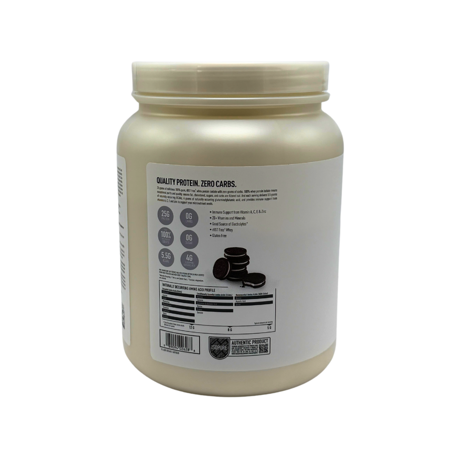 Isopure 25 g Zero / Low Carb (1 Libra) en República Dominicana