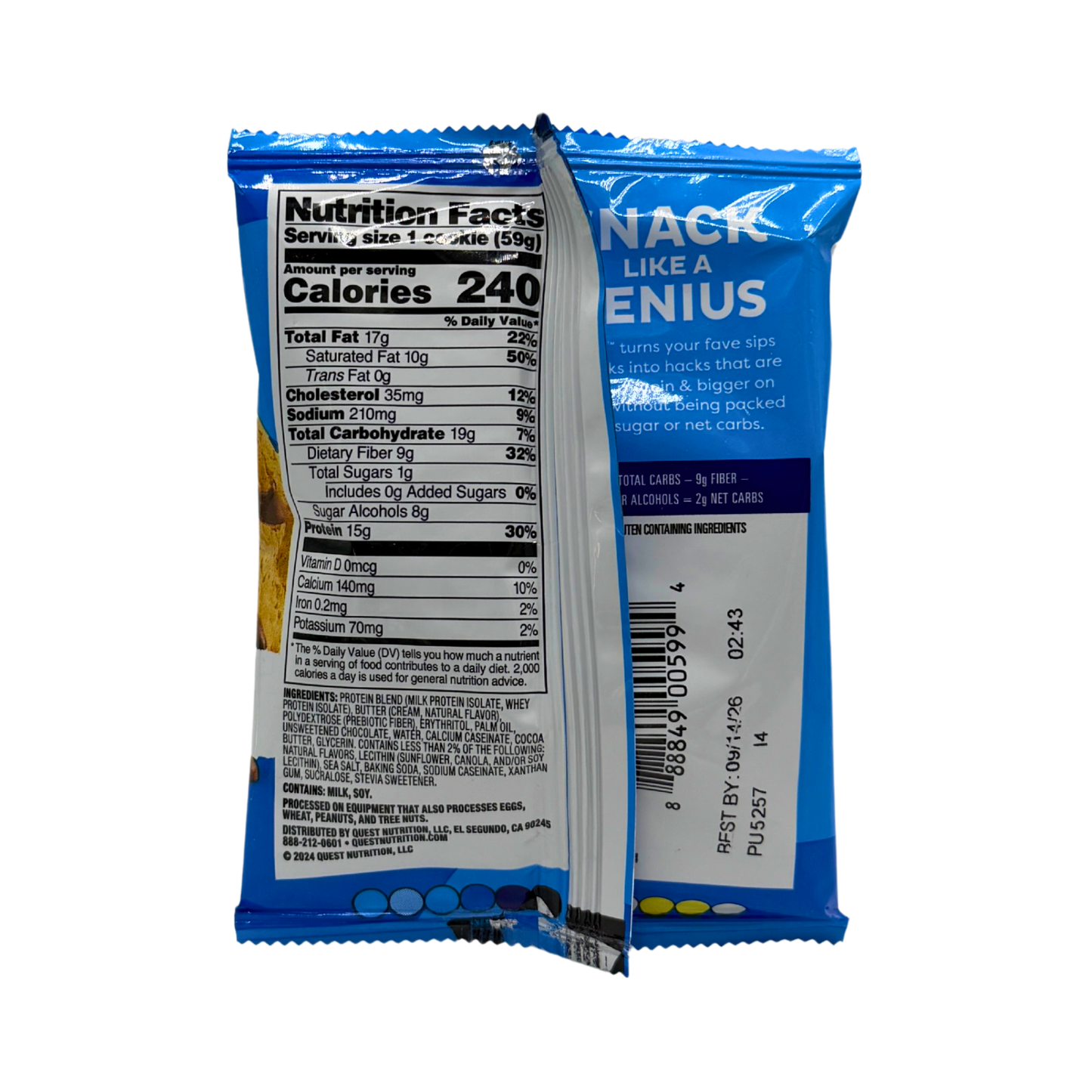 QUEST Protein Cookie Chocolate Chip