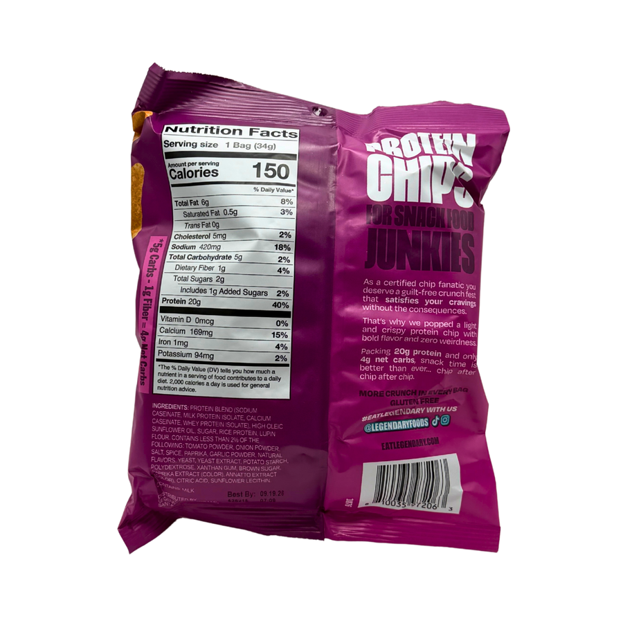 Legendary Protein Chips