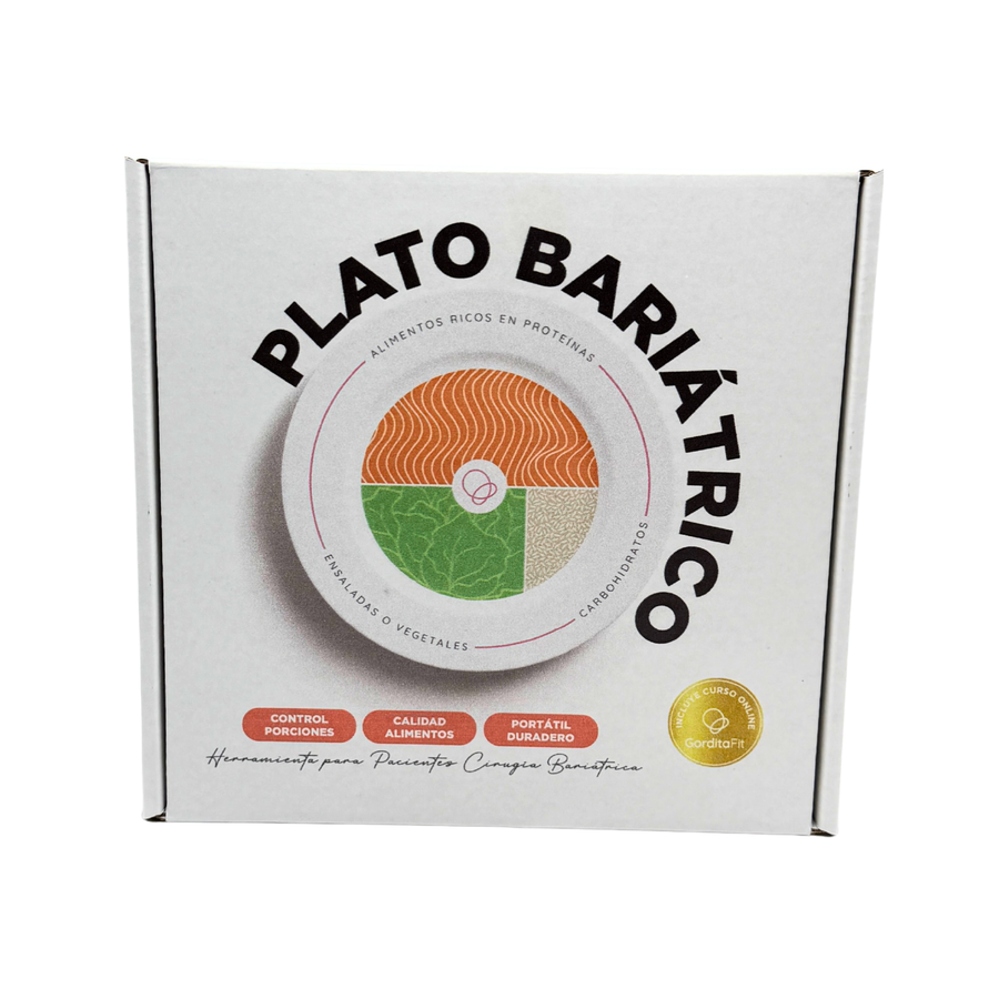 Plato Bariátrico Gordita Fit para control de porciones en República Dominicana