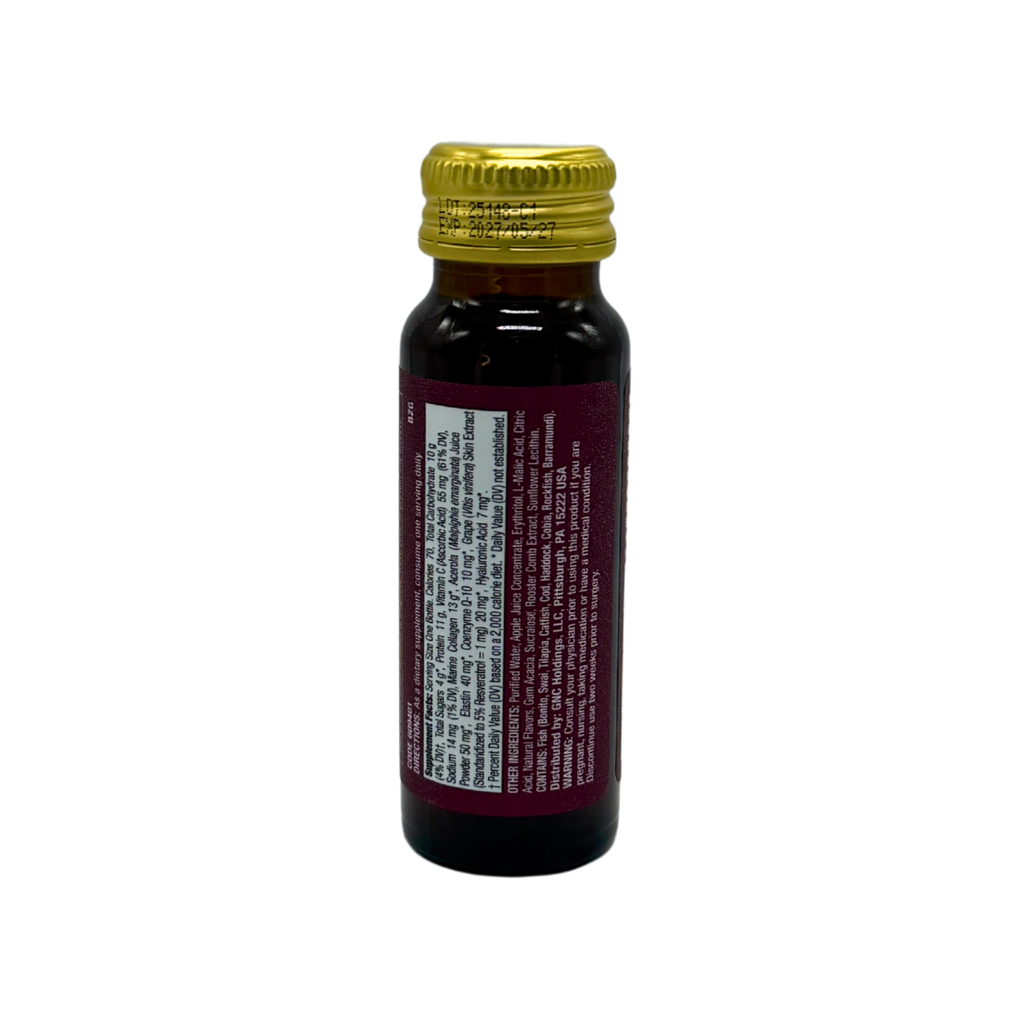 GNC Premier Collagen Advanced Shot Mixed Berry